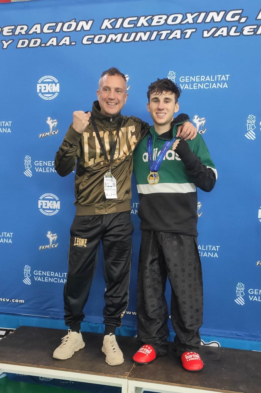 jorje Martinez campeon de la comunidad valenciana medalla de oro